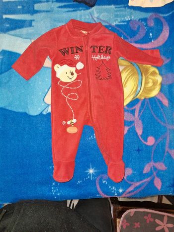 Pyjama combinaison winnie 3 mois