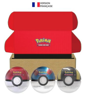 Pokemon Coffret boîte Poké Ball D24