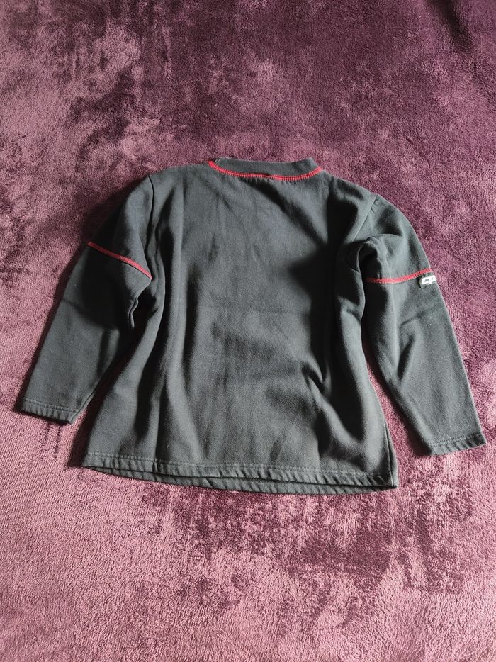 Sweat noir écritures Complices garçon 8 ans - photo numéro 2