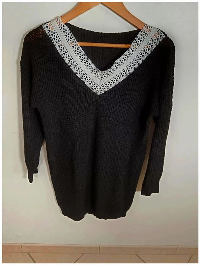 C16 robe noir Shein 36