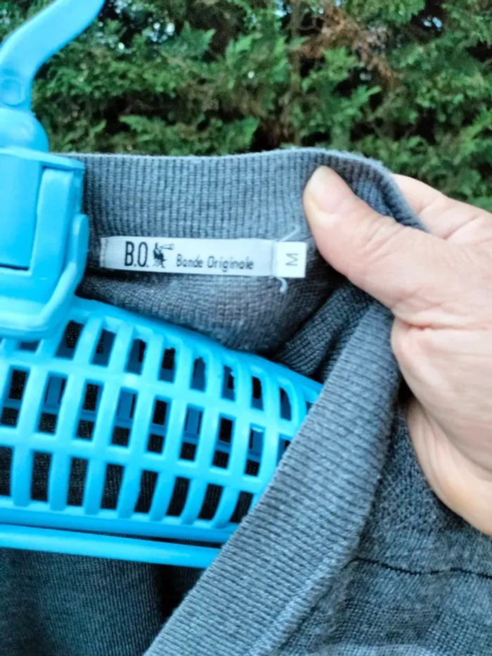 Cardigan homme gris avec rayure taille xl - photo numéro 6