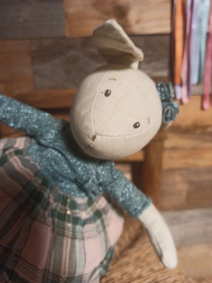 Peluche lapin Victorine Moulin roty la petite école de danse tbe - photo numéro 7