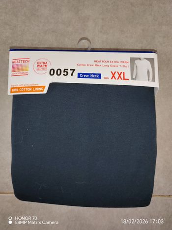 T shirts thermique manches longues 