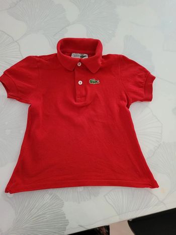 Polo Lacoste 6 ans