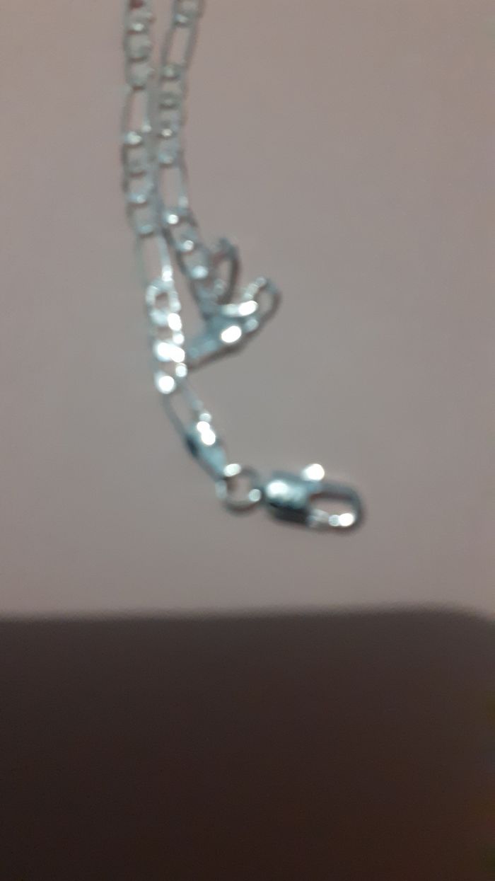 Parure homm e cheval alternée  triple   argent  925 - photo numéro 3