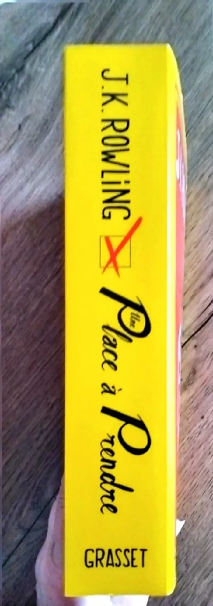 Une place à prendre, J.K.Rowling - photo numéro 4