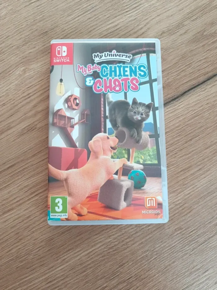 Jeu switch chiens et chats