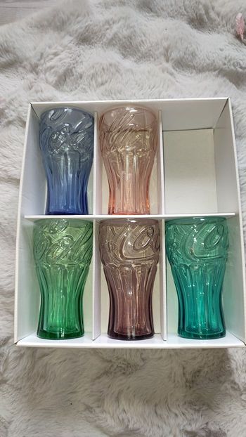 Coffret collector verres Coca-Cola