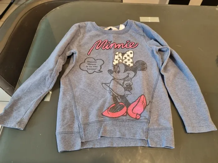 Pull minnie 8 ans fille