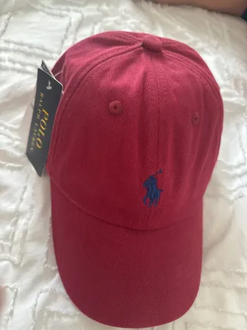Casquette bordeau polo ralph lauren