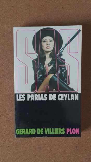 Livre "SAS Les parias de Ceylan"