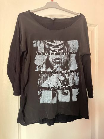 T shirt manches 3/4