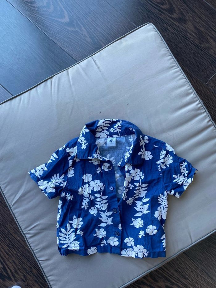 Chemise petit bateau 18 mois