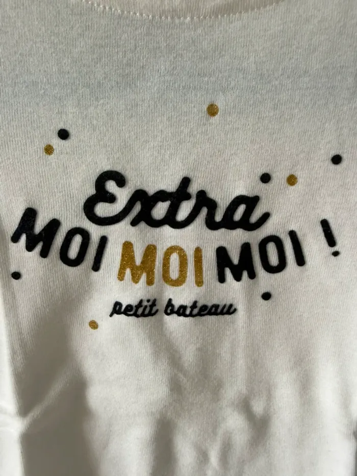 T-shirt petit bateau 6 ans - photo numéro 3