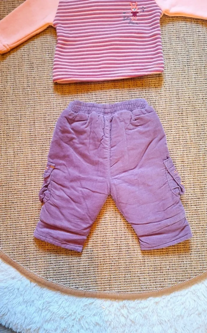 Ensemble fille en 3 mois neuf - photo numéro 4