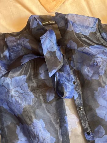 Chemise bleu et chic