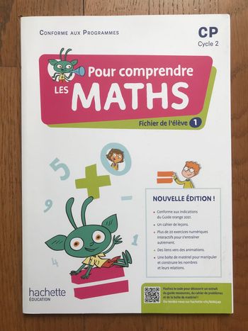Pour Comprendre les Maths CP - Fichier avec matériel -  Edition 2022