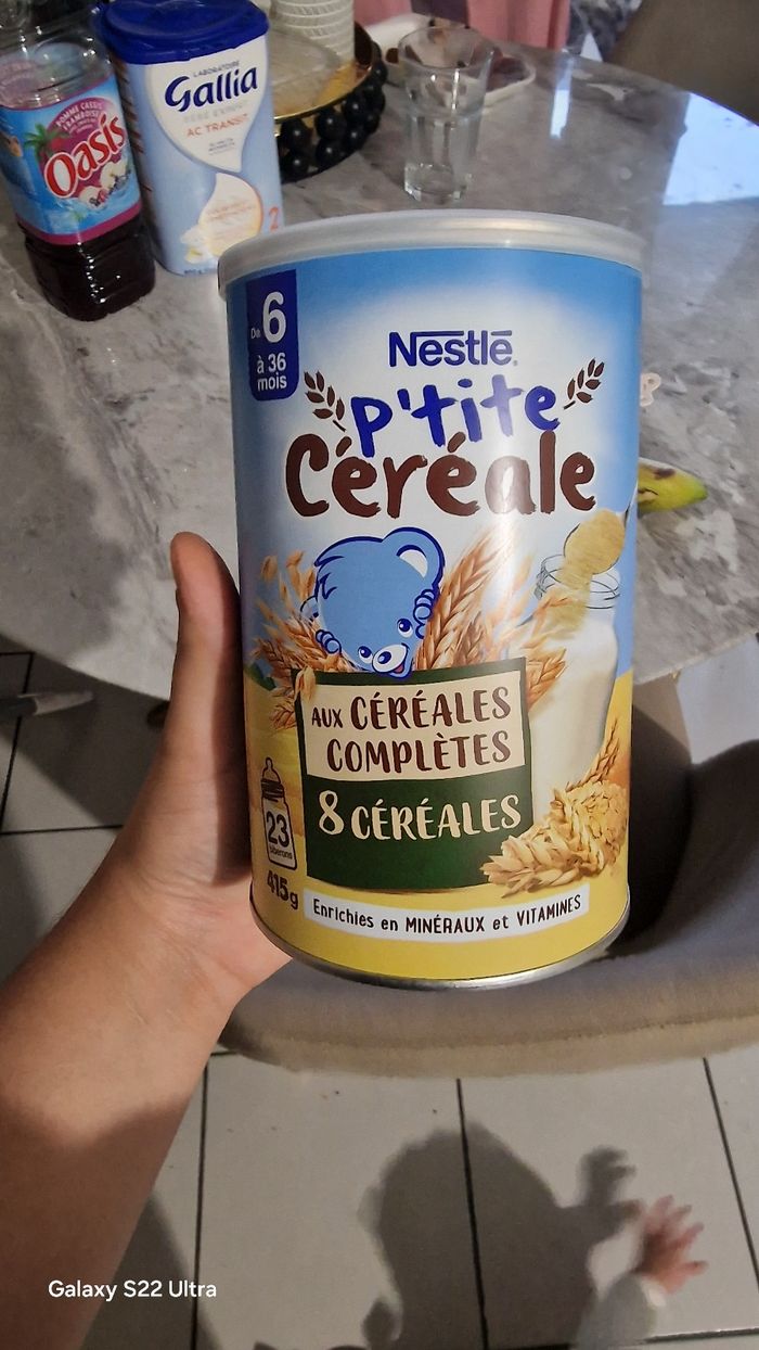 Lot de 2 boites Petit céréale pour bébé