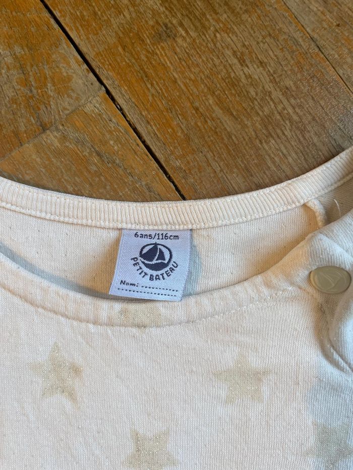 Robe écrue Petit Bateau 6 ans - photo numéro 5