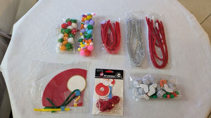 Lot créatif enfant de Noël