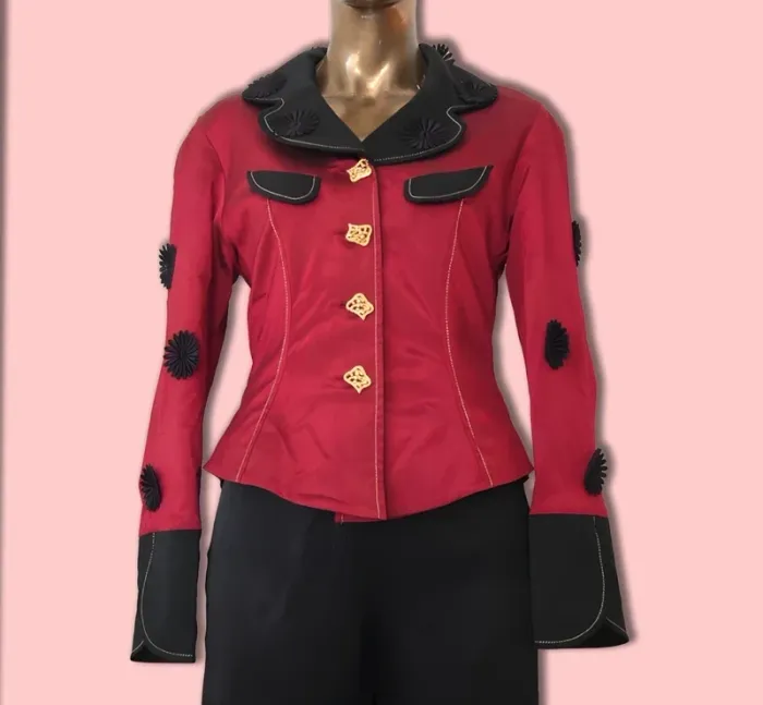 Blazer bordeaux Kristina Popovitch