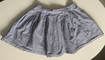 Jupe bleu ciel Cyrillus taille 8 ans