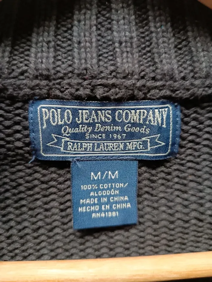 Pull zippé Ralph Lauren taille M - photo numéro 4