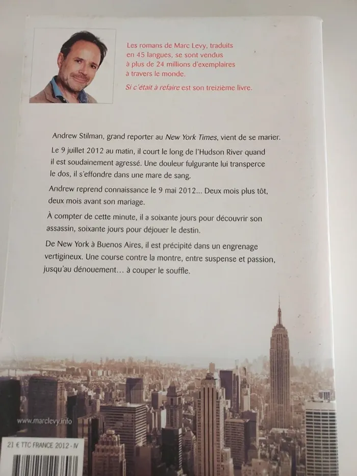 Si c'était à refaire,  Marc Levy - photo numéro 2