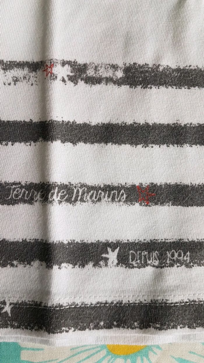 T shirt manches courtes terre de marin - photo numéro 3