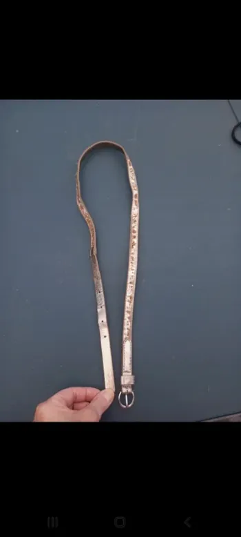 Ceinture pailletée
