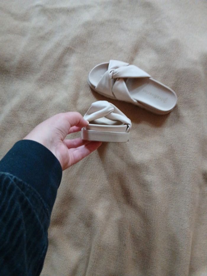 Mules Stradivarius taille 37 - photo numéro 4