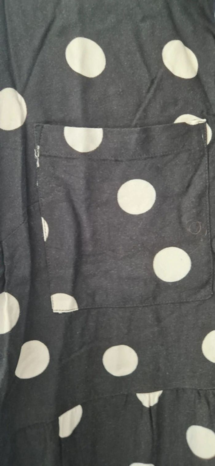 Robe chemise à pois - photo numéro 2