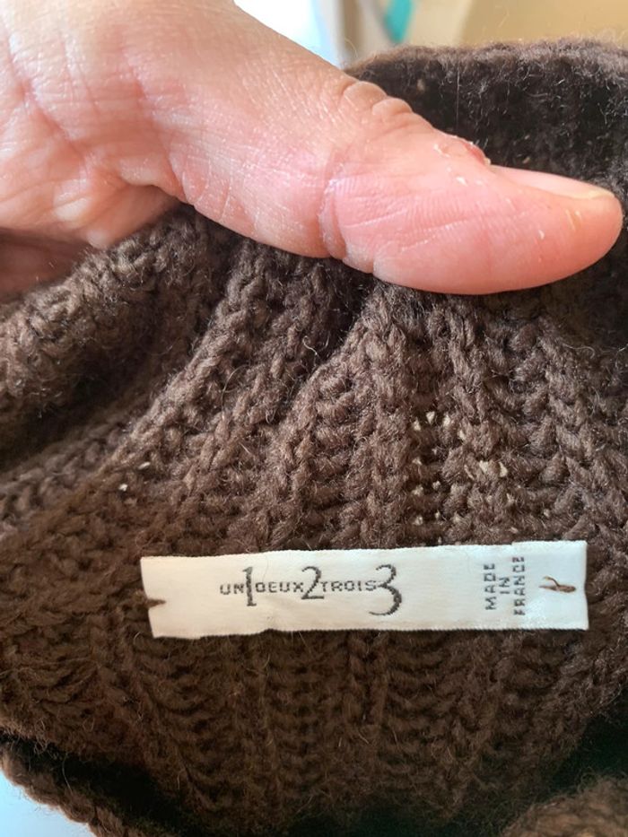 Poncho en laine taille unique 123 - photo numéro 3