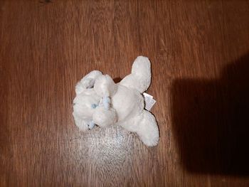 Peluche Lapin Bonbon Bleu 16cm