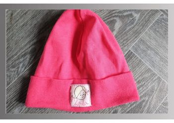 bonnet bébé rose "Lala" Pamami