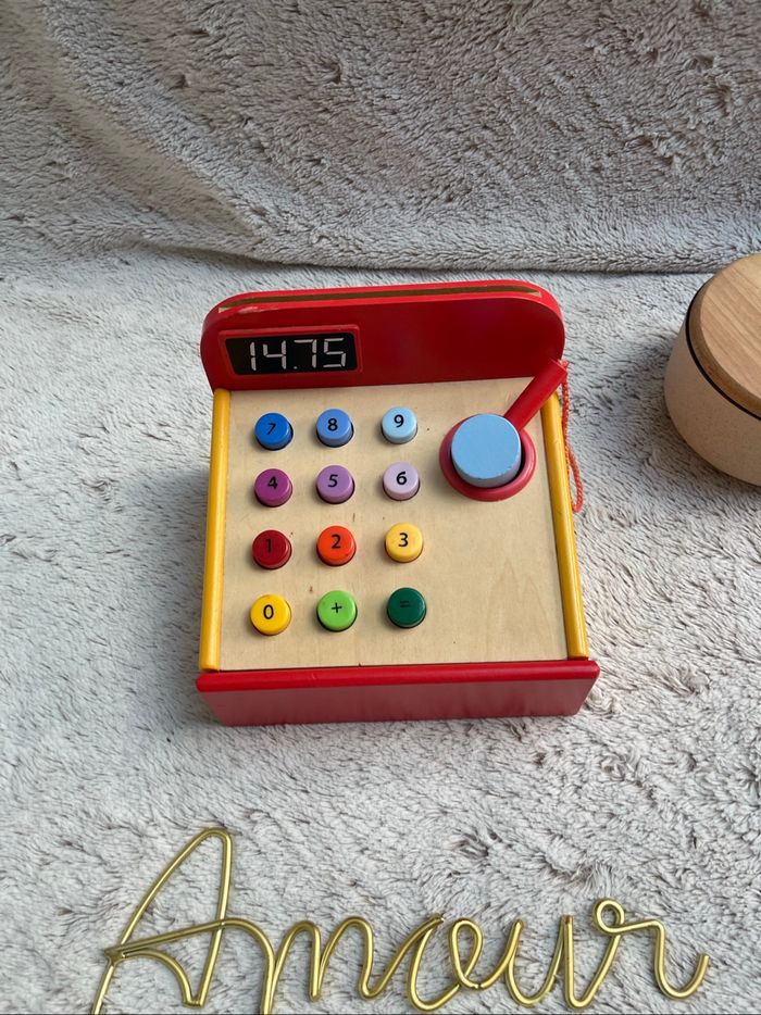 Caisse enregistreuse en bois - Playtive - photo numéro 2