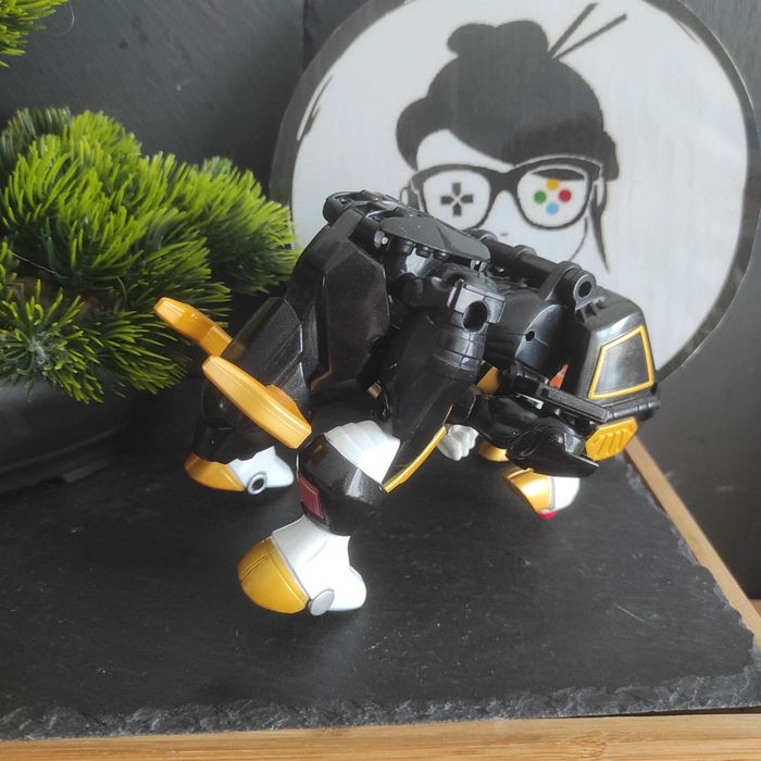 Power Rangers Black Zord Bull Wild Force Morphin Bandai #geektradepowerrangers - photo numéro 3