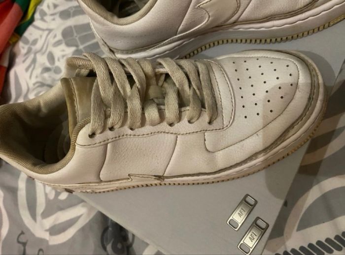 Nike air Force 1 Jester XX "triple white" 2019 - photo numéro 2