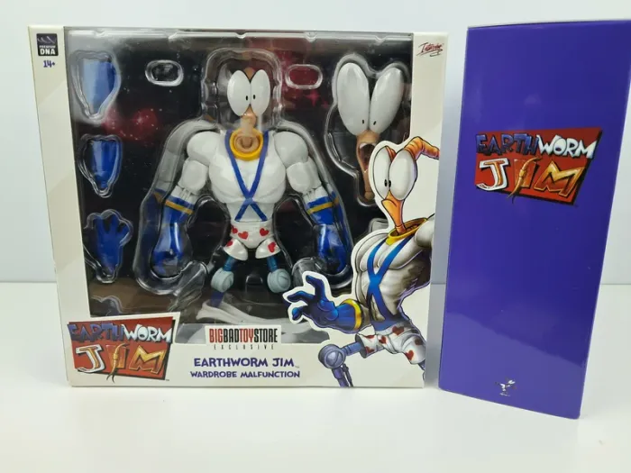 Figurine articulée Earthworm Jim de BigBadToyStore - photo numéro 3