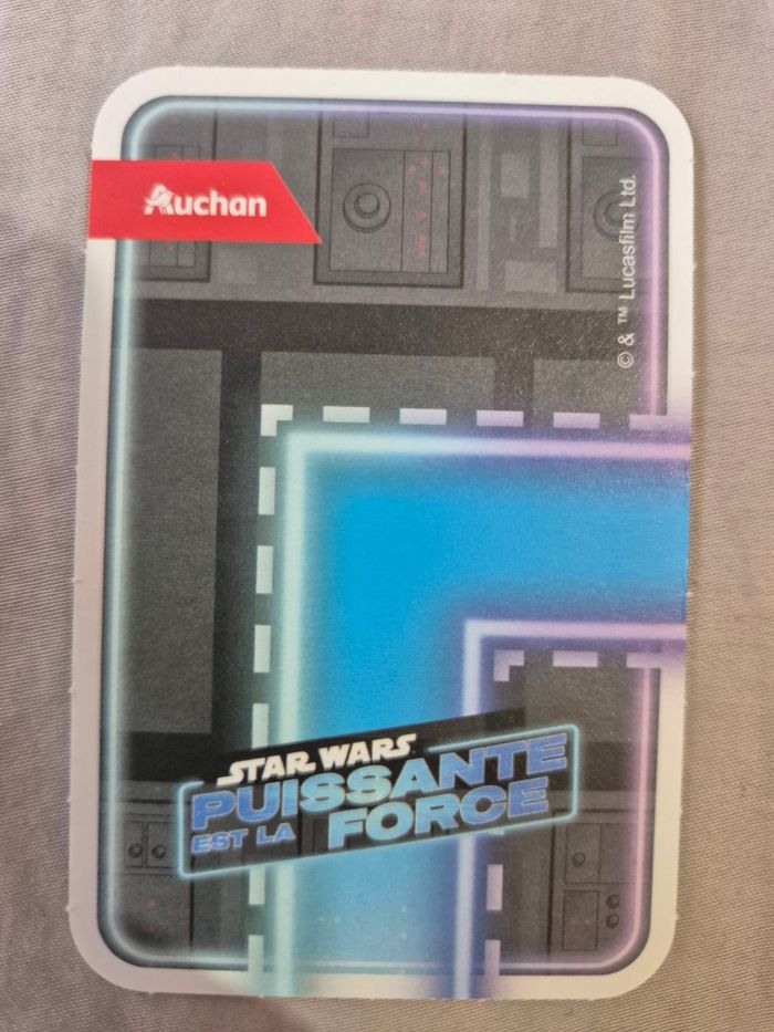 Carte Star Wars Auchan 2025 n° 01 Padmé Amidala - photo numéro 2