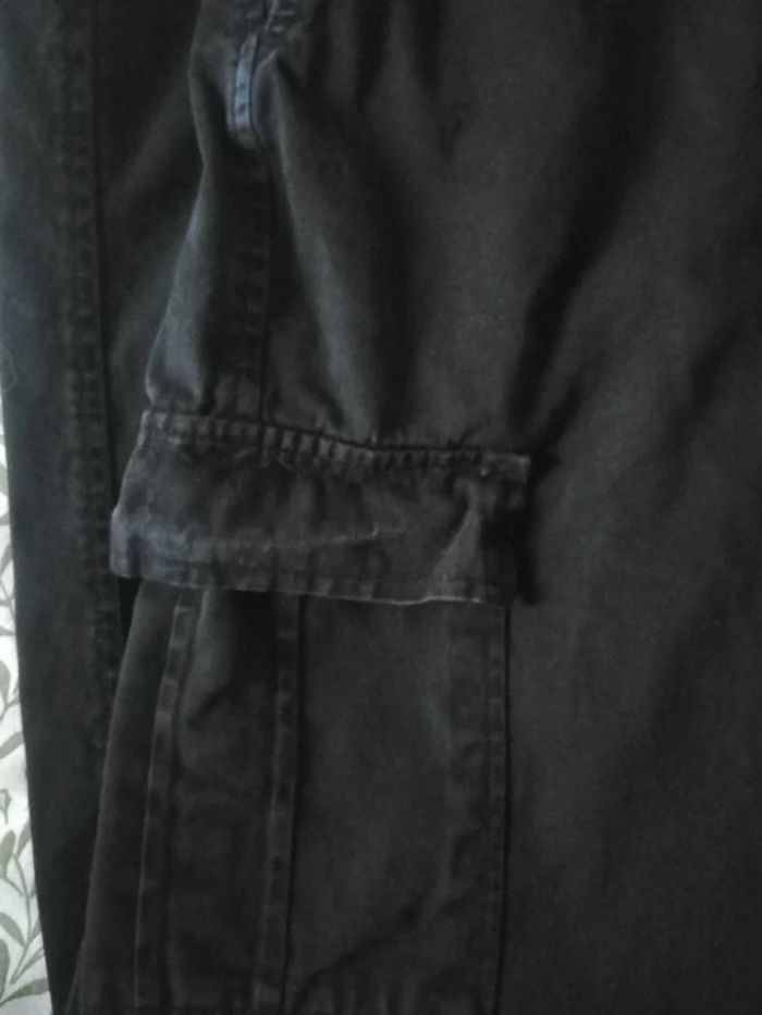 Pantalon cargo noir STR – Taille 38/40 (USA 31) - photo numéro 2