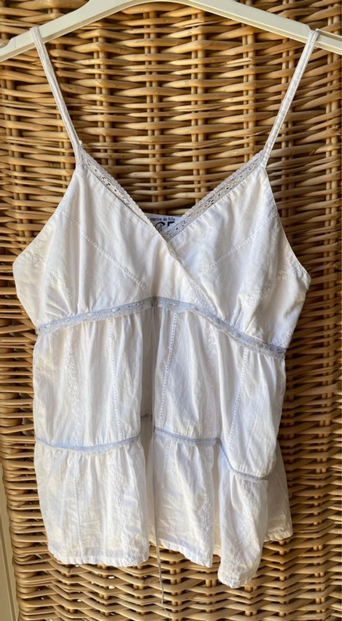 Bustier à  bretelles