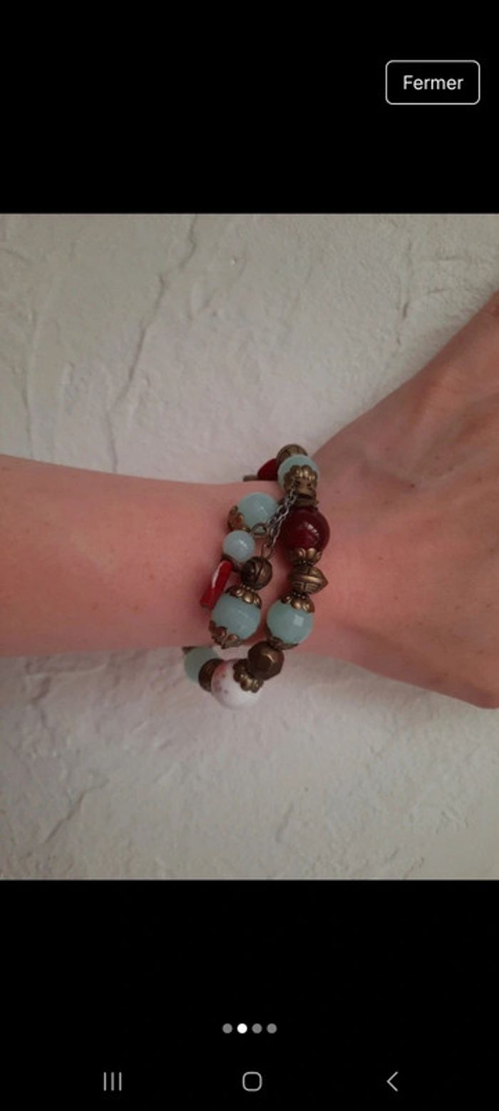 Bracelet élastique vintage - photo numéro 2
