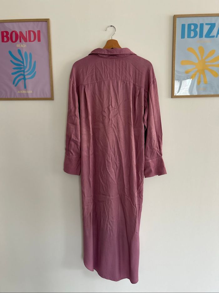 robe violet zara - photo numéro 2