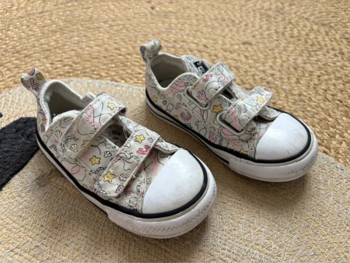 Baskets scratch enfant Mermaid beige Converse 23 - photo numéro 4