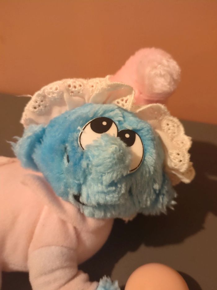 peluche Schtroumpfs peyo vintage - photo numéro 2