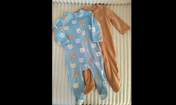 Lot de 2 pyjamas polaire 12 mois