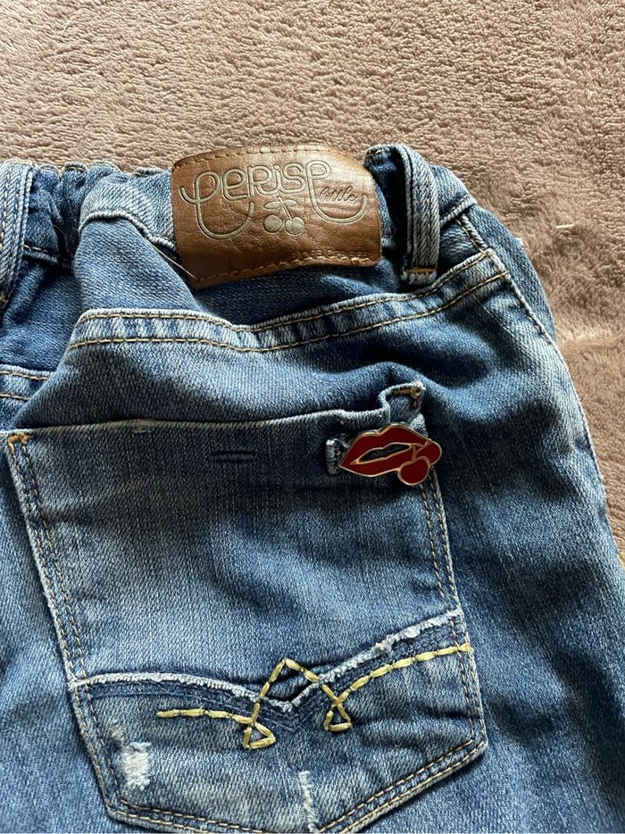 Jeans fille temps des cerises - photo numéro 4