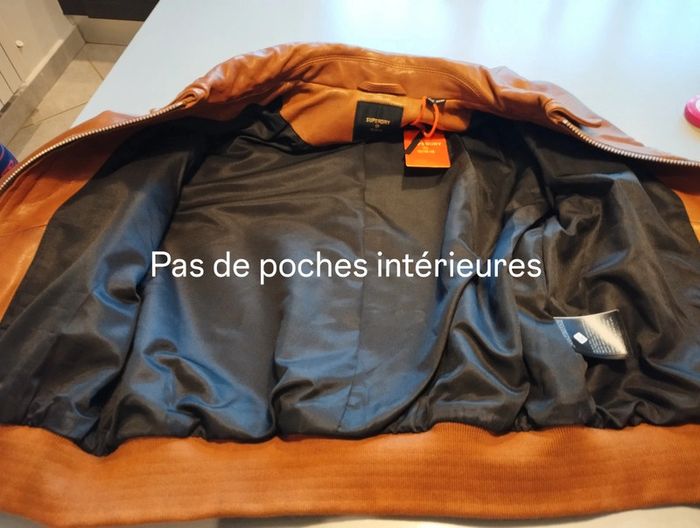 Blouson cuir Superdry - photo numéro 20