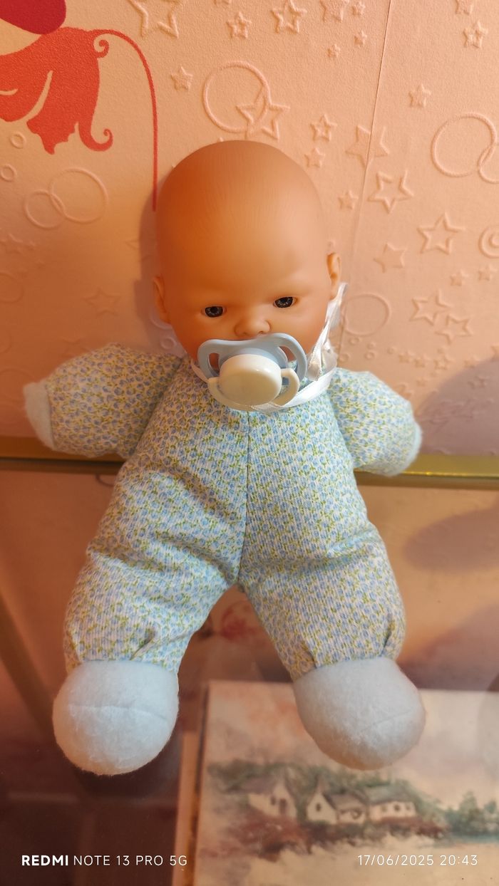 Bébé pyjama bleu - photo numéro 3